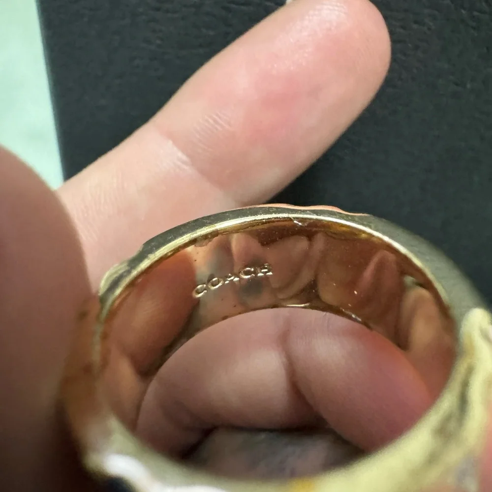 Coach ring - Picture 4 of 7
